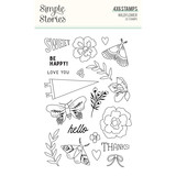 Simple Stories Wildflower Clear Stamps (19515) (DISCONTINUED)