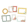 Simple Stories Wildflower Chipboard Frames (SIS19521) (DISCONTINUED)