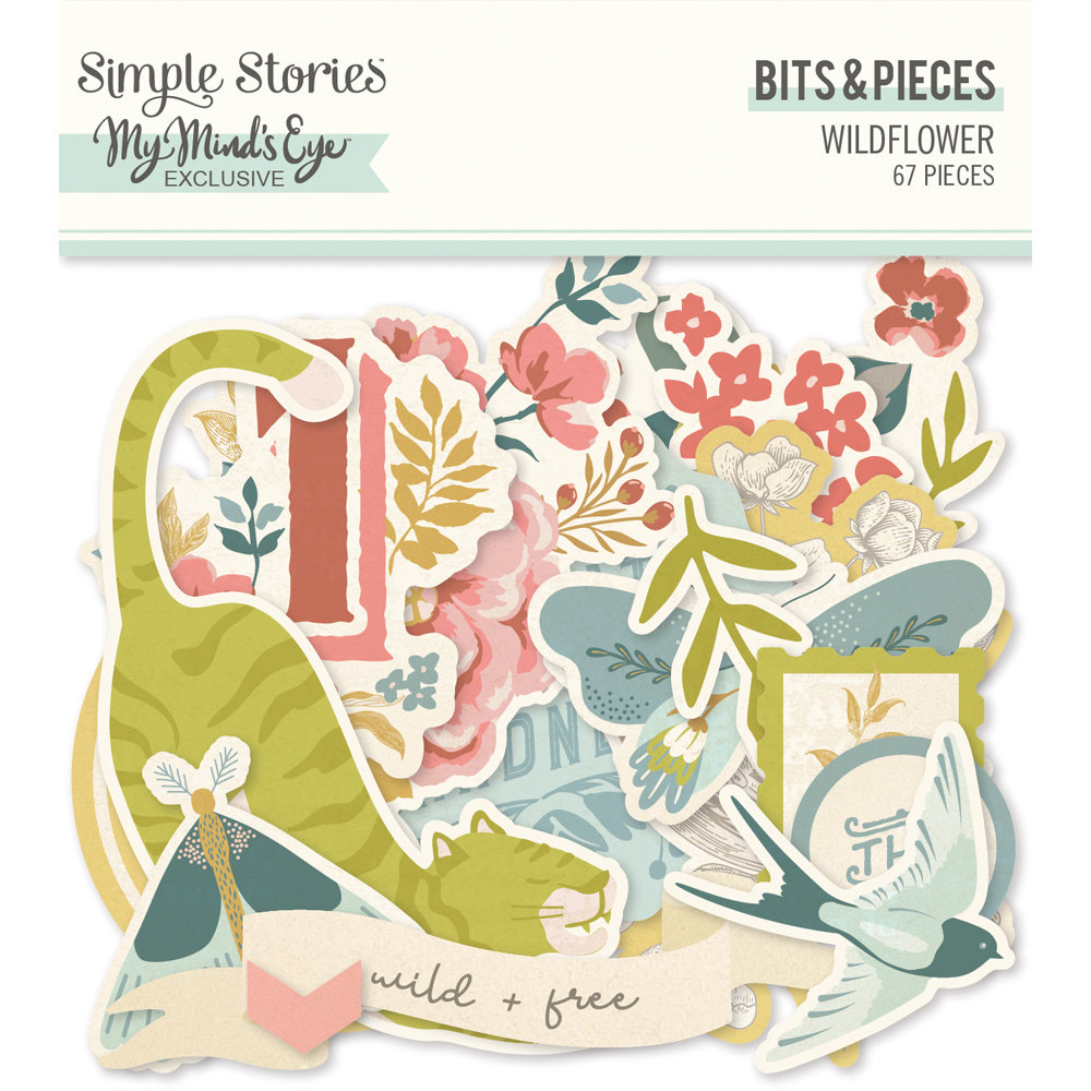 Simple Stories Wildflower Bits & Pieces (19517) (DISCONTINUED)