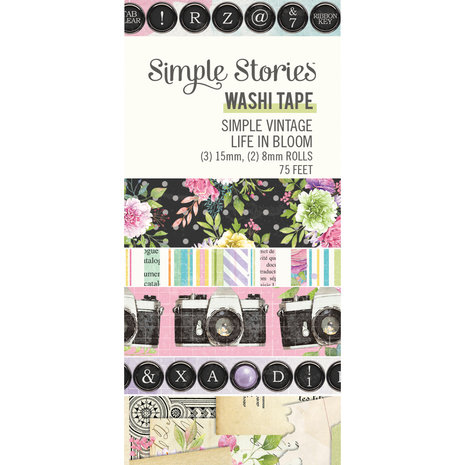 Simple Stories Simple Vintage Life in Bloom Washi Tape (19740) (DISCONTINUED)