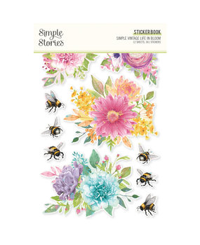 Simple Stories Simple Vintage Life in Bloom Sticker Book (19732) (DISCONTINUED)