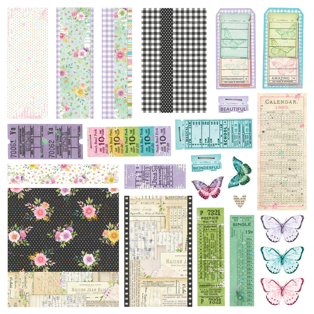 Simple Stories Simple Vintage Life in Bloom Simple Cards Kit (19744) (DISCONTINUED)