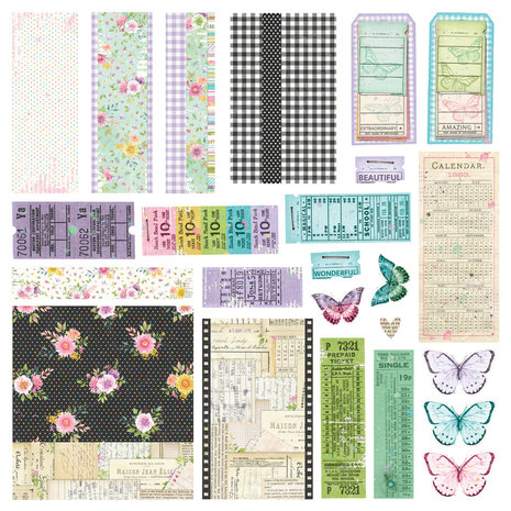 Simple Stories Simple Vintage Life in Bloom Simple Cards Kit (19744) (DISCONTINUED)