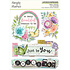 Simple Vintage Life in Bloom Layered Chipboard (19736) (DISCONTINUED)