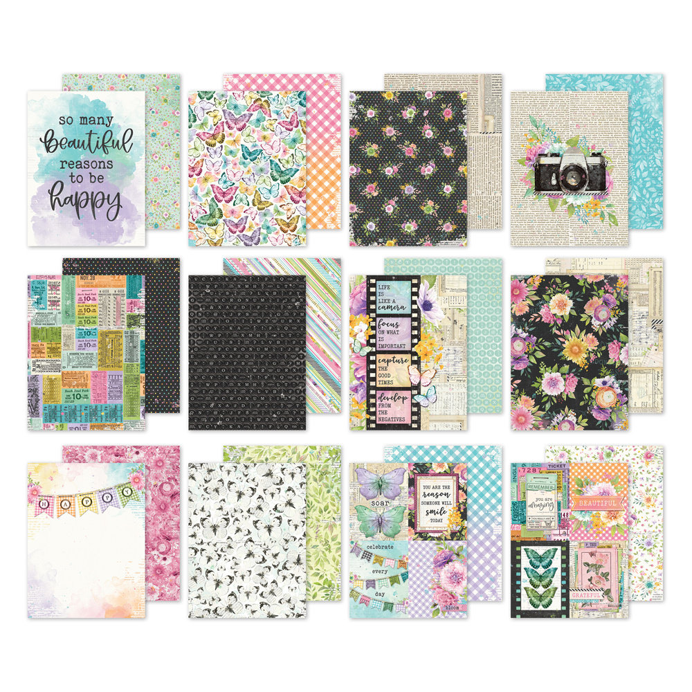 Simple Stories Simple Vintage Life in Bloom 6x8 Inch Paper Pad (19726) (DISCONTINUED)