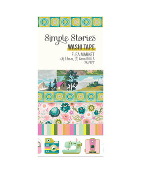 Simple Stories Flea Market Washi Tape (19625) (DISCONTINUED)