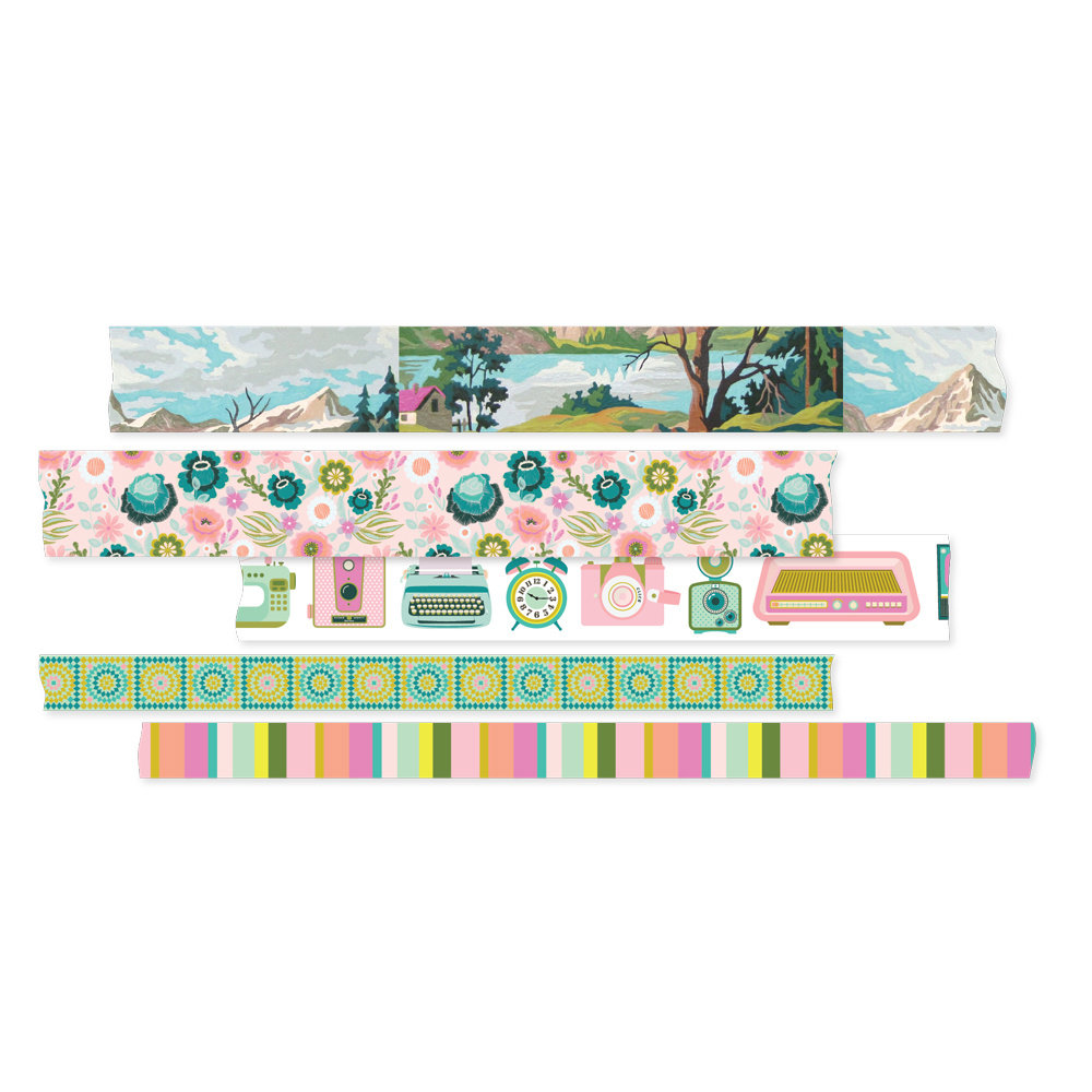 Simple Stories Flea Market Washi Tape (19625) (OUTLET)
