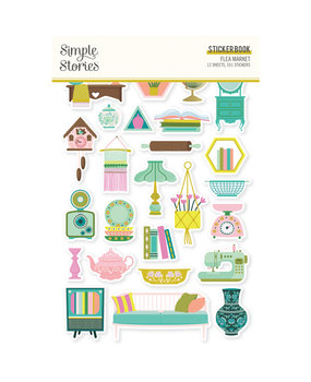 Simple Stories Flea Market Sticker Book (19620) (DISCONTINUED)