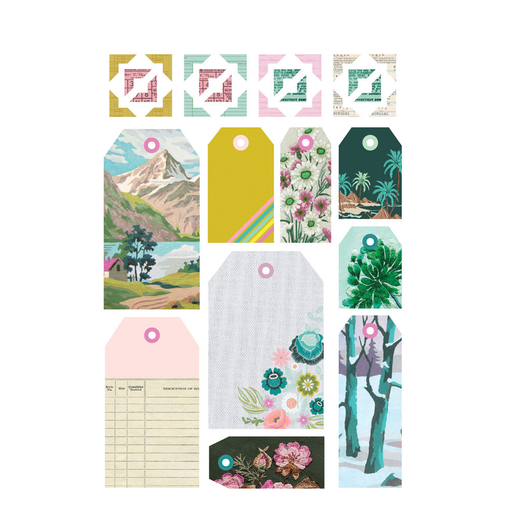 Simple Stories Flea Market Sticker Book (19620) (DISCONTINUED)