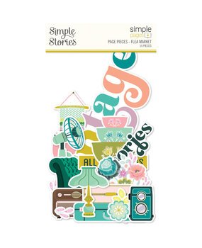 Simple Stories Flea Market Simple Pages Pieces (19627) (DISCONTINUED)