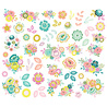 Simple Stories Flea Market Floral Bits (19619) (DISCONTINUED)