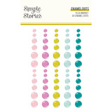 Simple Stories Flea Market Enamel Dots (19624) (DISCONTINUED)