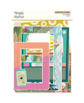 Simple Stories Flea Market Chipboard Frames (19621) (DISCONTINUED)
