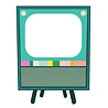 Simple Stories Flea Market Chipboard Frames (19621) (DISCONTINUED)