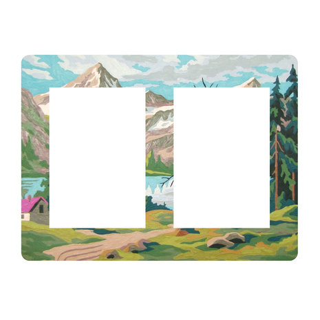 Simple Stories Flea Market Chipboard Frames (19621) (DISCONTINUED)