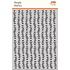 My Story Stencil Floral Vines (19326) (DISCONTINUED)