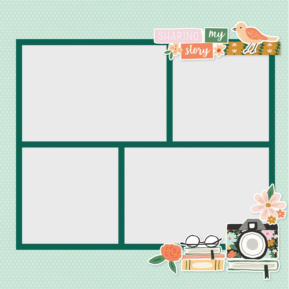 Simple Stories My Story Simple Pages Pieces (19327) (DISCONTINUED)