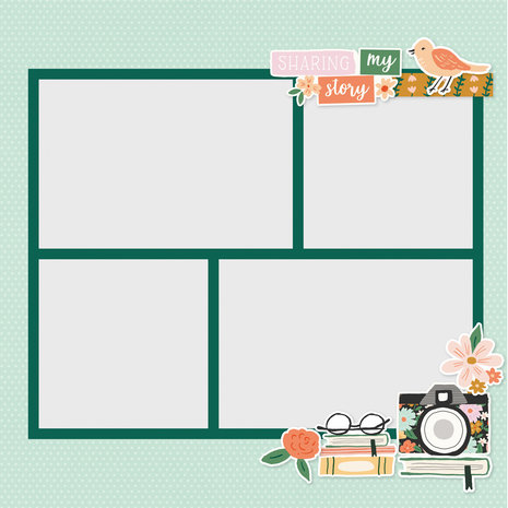 Simple Stories My Story Simple Pages Pieces (19327) (DISCONTINUED)