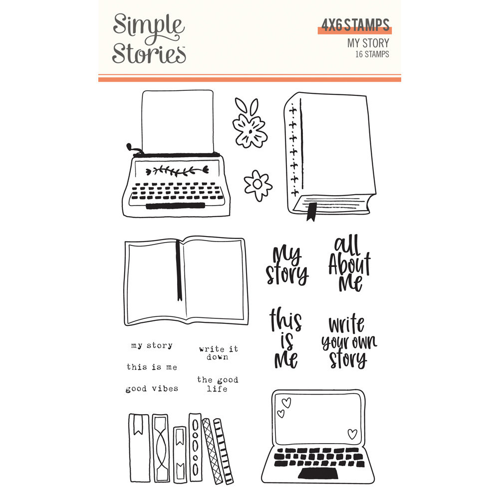 Simple Stories My Story Clear Stamps (19315) (OUTLET)