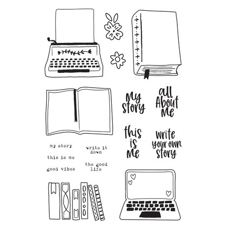 Simple Stories My Story Clear Stamps (19315) (DISCONTINUED)