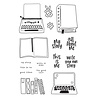 Simple Stories My Story Clear Stamps (19315) (DISCONTINUED) Simple Stories My Story Clear Stamps (19315) (DISCONTINUED)