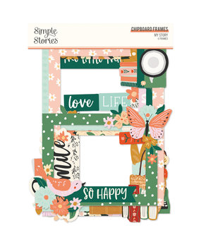 Simple Stories My Story Chipboard Frames (19321) (DISCONTINUED)