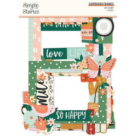 Simple Stories My Story Chipboard Frames (19321) (OUTLET)