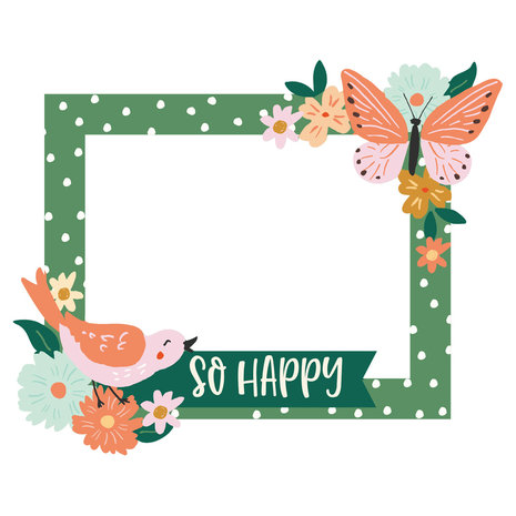 Simple Stories My Story Chipboard Frames (19321) (DISCONTINUED)