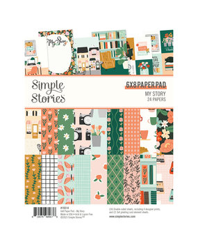 Simple Stories My Story 6x8 Inch Paper Pad (19314) (DISCONTINUED)