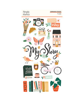 Simple Stories My Story Chipboard Stickers (19316) (OUTLET)