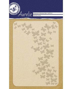 Aurelie Butterfly Dreams Background Embossing Folder (AUEF1014) (OUTLET)