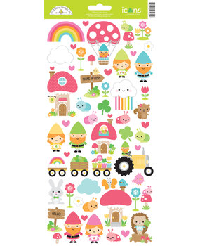 Doodlebug Design Over The Rainbow Icons Stickers (7980) (DISCONTINUED) Doodlebug Design Over The Rainbow Icons Stickers (7980) (DISCONTINUED)
