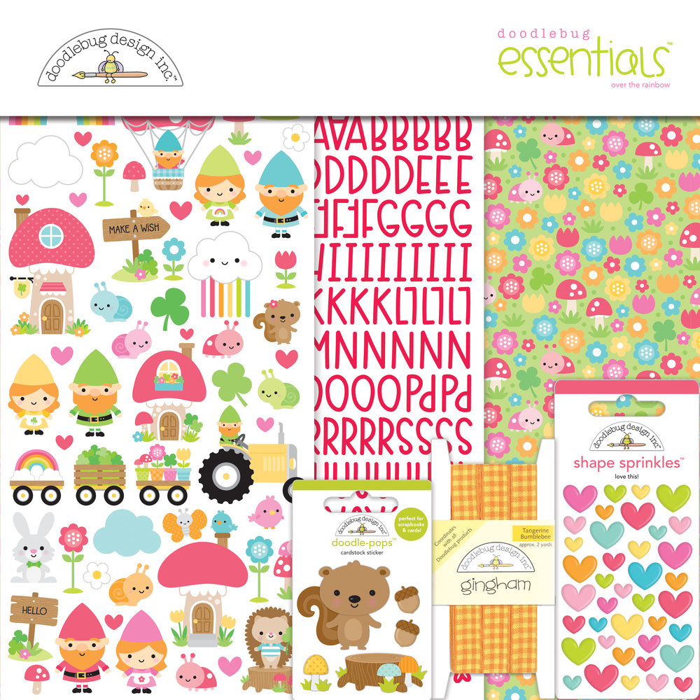 Doodlebug Design Over The Rainbow Essentials Kit (7997) (DISCONTINUED) Doodlebug Design Over The Rainbow Essentials Kit (7997) (DISCONTINUED)