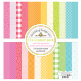 Doodlebug Design Over The Rainbow 12x12 Inch Petite Prints Assortment Pack (7995) (DISCONTINUED)