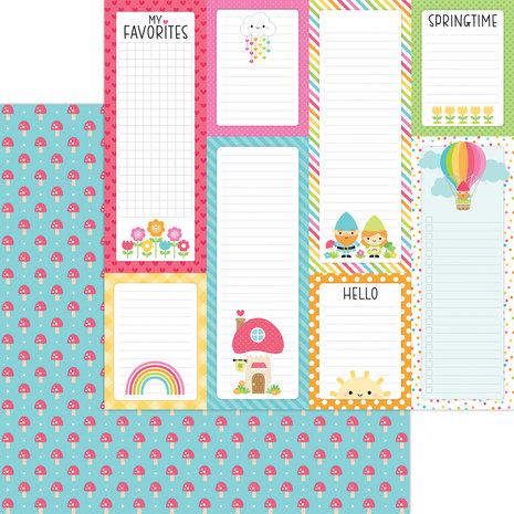 Doodlebug Design Over The Rainbow 12x12 Inch Paper Pack (7994) (DISCONTINUED)