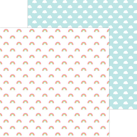 Doodlebug Design Over The Rainbow 12x12 Inch Paper Pack (7994) (DISCONTINUED)