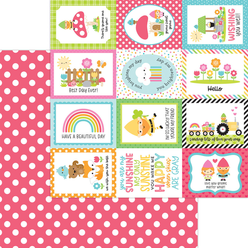 Doodlebug Design Over The Rainbow 12x12 Inch Paper Pack (7994) (DISCONTINUED)