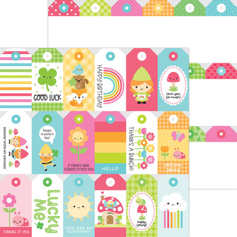 Doodlebug Design Over The Rainbow 12x12 Inch Paper Pack (7994) (DISCONTINUED)