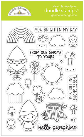 Doodlebug Design Gnome Sweet Gnome Doodle Stamps (7971) (DISCONTINUED) Doodlebug Design Gnome Sweet Gnome Doodle Stamps (7971) (DISCONTINUED)