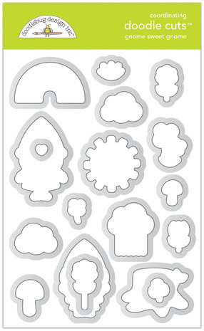 Doodlebug Design Gnome Sweet Gnome Doodle Cuts (7972) (DISCONTINUED)