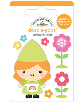 Doodlebug Design Garden Gnome Doodle-Pops (7965) (DISCONTINUED)