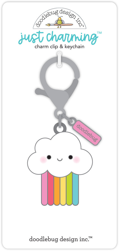 Doodlebug Design Color Me Happy Just Charming Clip & Keychain (7969) (DISCONTINUED) Doodlebug Design Color Me Happy Just Charming Clip & Keychain (7969) (DISCONTINUED)