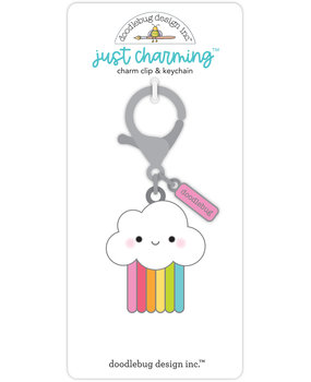Doodlebug Design Color Me Happy Just Charming Clip & Keychain (7969) (DISCONTINUED)