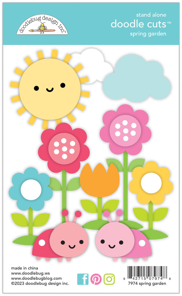 Doodlebug Design Spring Garden Doodle Cuts (7974) (DISCONTINUED) Doodlebug Design Spring Garden Doodle Cuts (7974) (DISCONTINUED)