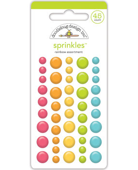 Doodlebug Design Rainbow Assortment Sprinkles (7955) (DISCONTINUED) Doodlebug Design Rainbow Assortment Sprinkles (7955) (DISCONTINUED)