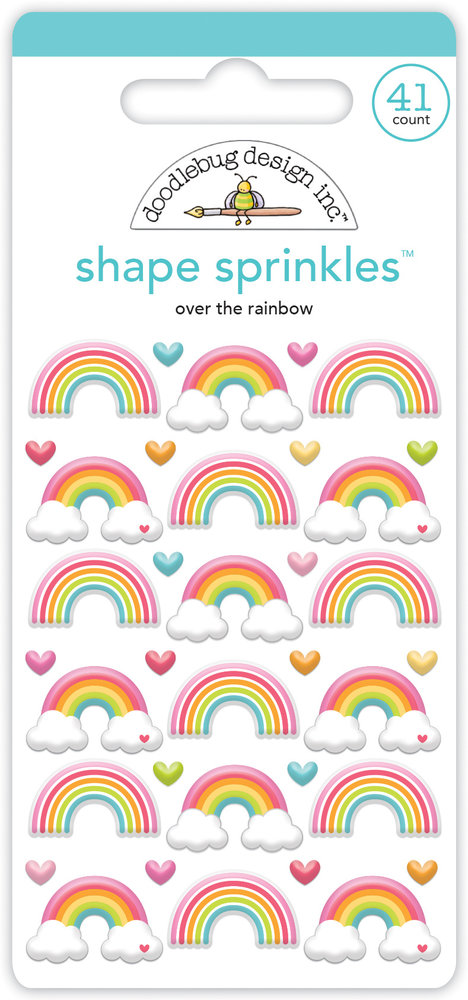 Doodlebug Design Over The Rainbow Shape Sprinkles (7958) (DISCONTINUED) Doodlebug Design Over The Rainbow Shape Sprinkles (7958) (DISCONTINUED)