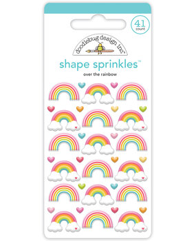 Doodlebug Design Over The Rainbow Shape Sprinkles (7958) (DISCONTINUED) Doodlebug Design Over The Rainbow Shape Sprinkles (7958) (DISCONTINUED)