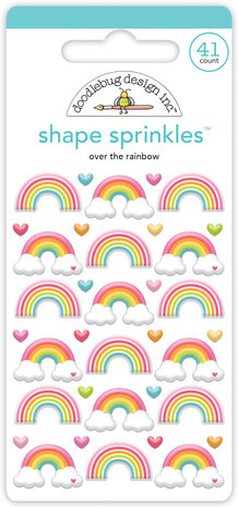 Doodlebug Design Over The Rainbow Shape Sprinkles (7958) (DISCONTINUED) Doodlebug Design Over The Rainbow Shape Sprinkles (7958) (DISCONTINUED)