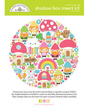 Doodlebug Design Over The Rainbow Shadow Box Kit (7978) (DISCONTINUED) Doodlebug Design Over The Rainbow Shadow Box Kit (7978) (DISCONTINUED)