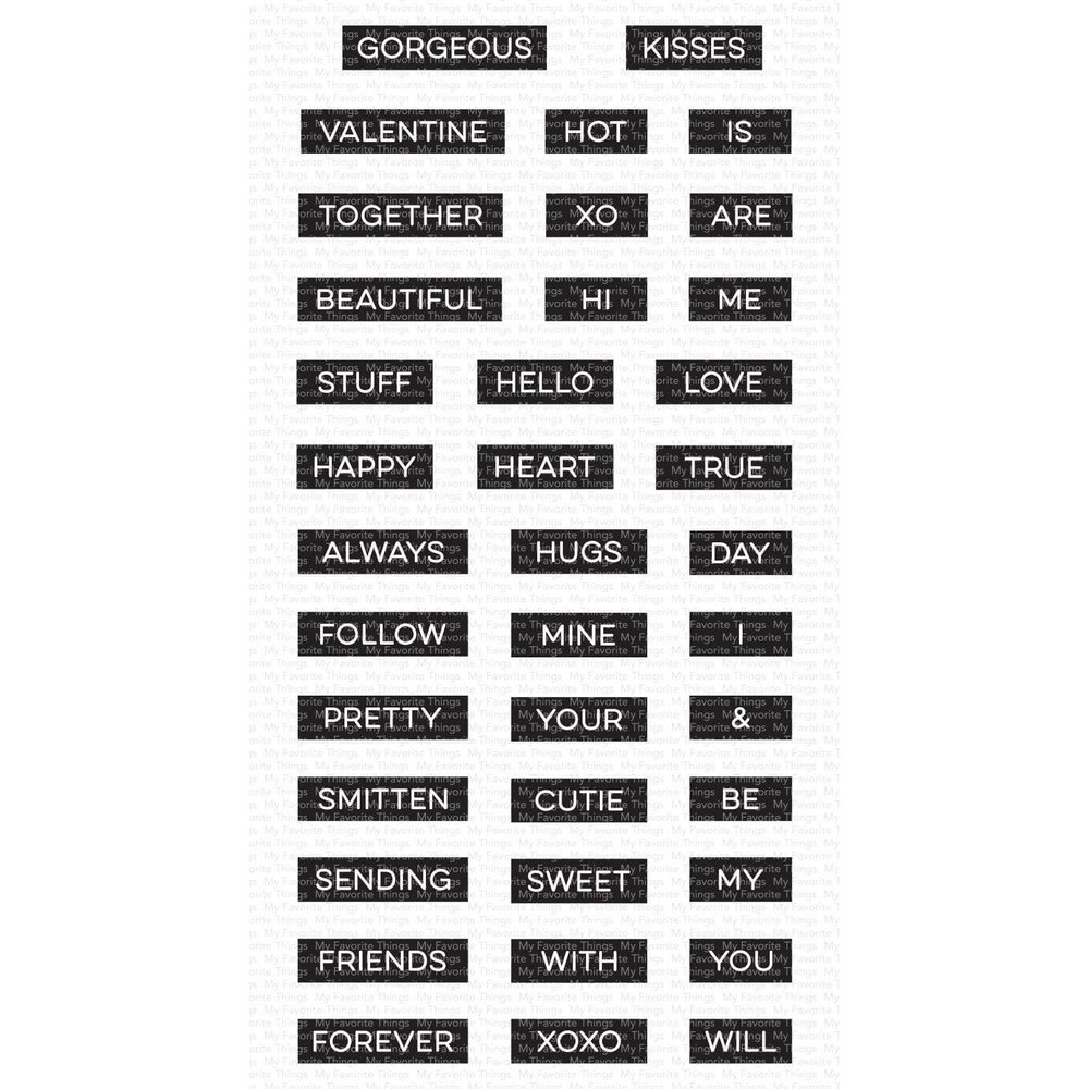 Label Maker Love Clear Stamps (CS763) Craftlines B.V.